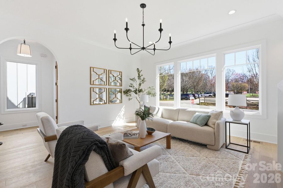 Furnished interior view inside a new home in , Davidson (Image 10).
