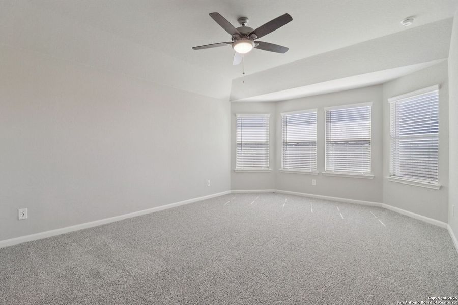 Spacious, unfurnished interior of a new home in Arcadia Ridge - Classic Series, San Antonio (Image 28). Spacious, unfurnished interior of a new home in Arcadia Ridge - Classic Series, San Antonio (Image 28).