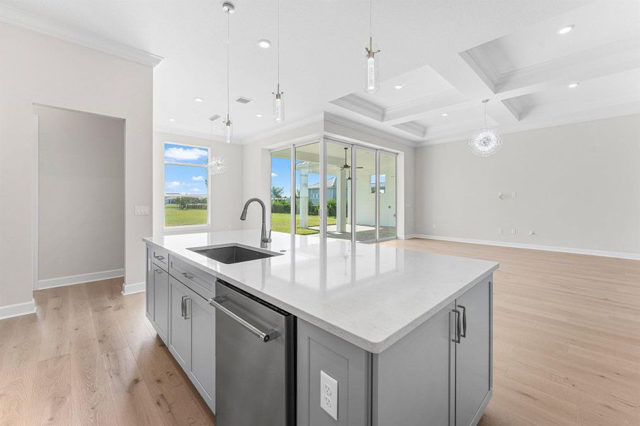 Furnished interior view inside a new home in Bridgewater, Jupiter (Image 14). Furnished interior view inside a new home in Bridgewater, Jupiter (Image 14).