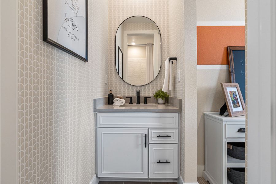 Representative furnished interior of a home built from the Vail by Taylor Morrison in Parterre Destination Collection, Thornton (Image 24).