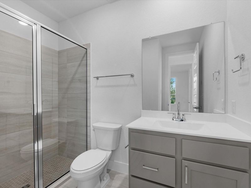 Furnished interior view inside a new home in Tompkins Reserve, Katy (Image 6). Furnished interior view inside a new home in Tompkins Reserve, Katy (Image 6).