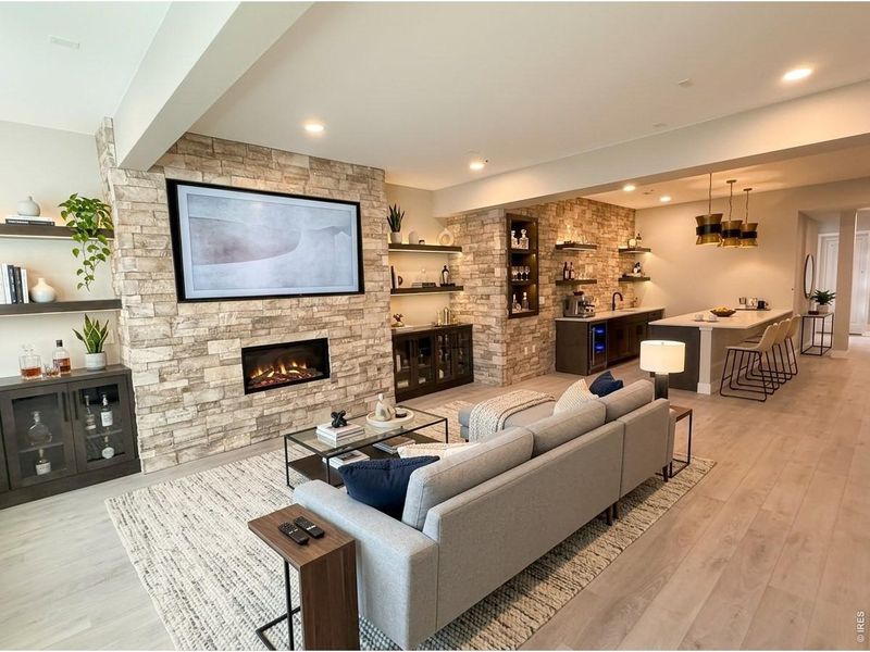 Furnished interior view inside a new home in , Arvada (Image 7).