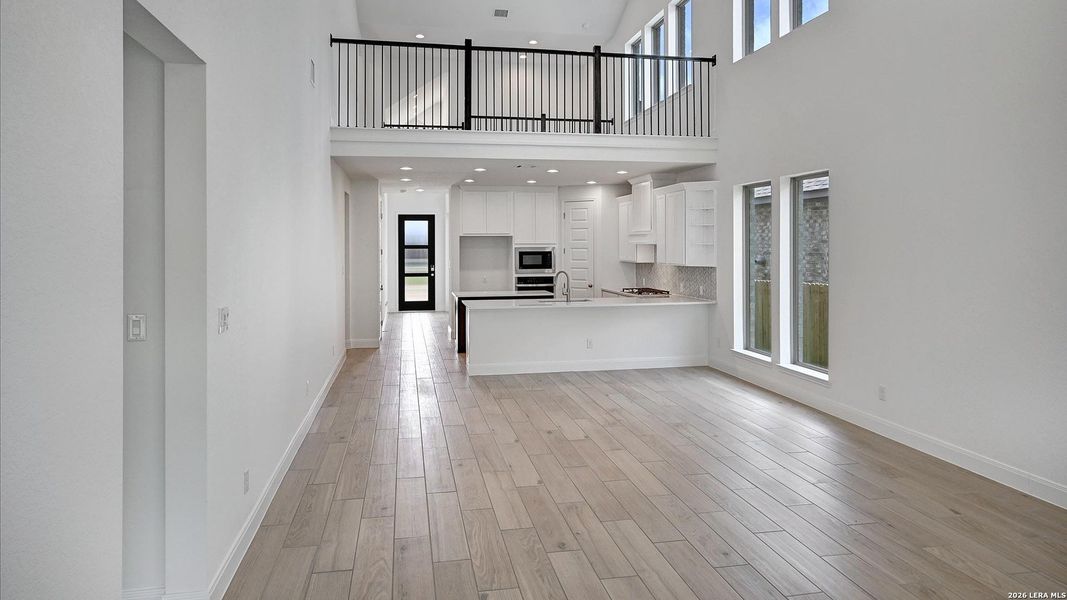 Spacious, unfurnished interior of a new home in Kallison Ranch, San Antonio (Image 18). Spacious, unfurnished interior of a new home in Kallison Ranch, San Antonio (Image 18).