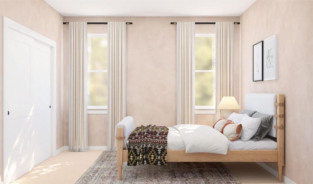 Bedroom 2 (*Artist rendering used for illustration purposes only.)