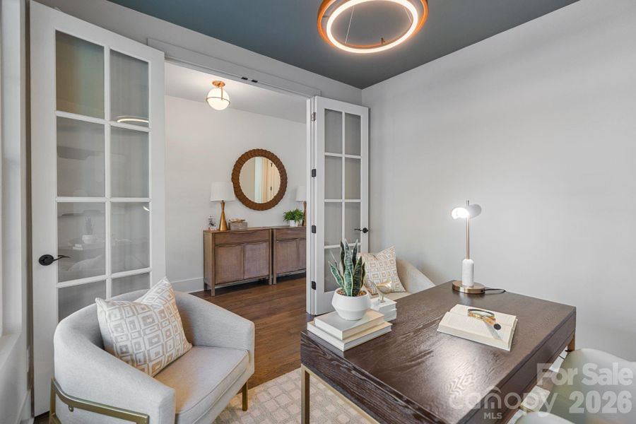 Furnished interior view inside a new home in , Charlotte (Image 30). Furnished interior view inside a new home in , Charlotte (Image 30).