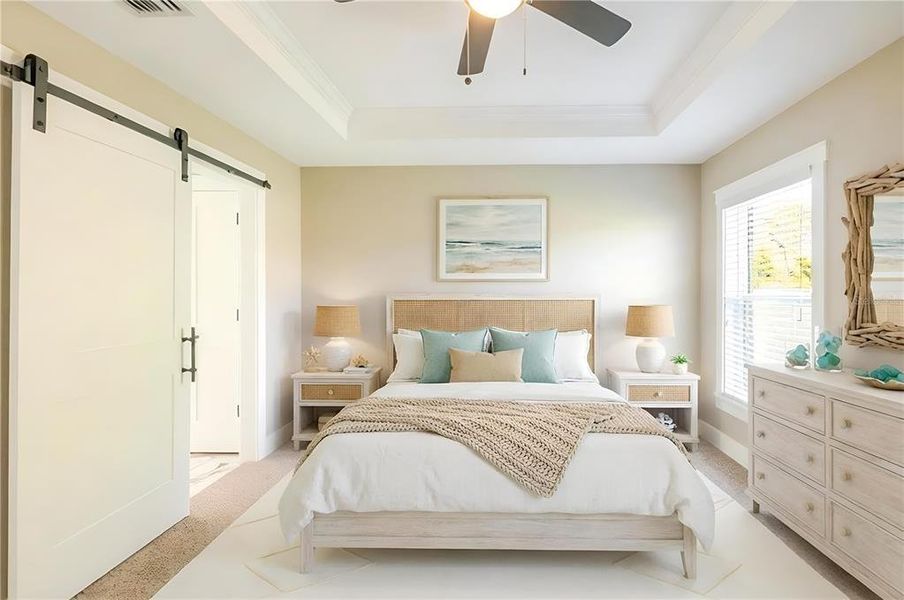 Furnished interior view inside a new home in , Englewood (Image 5).