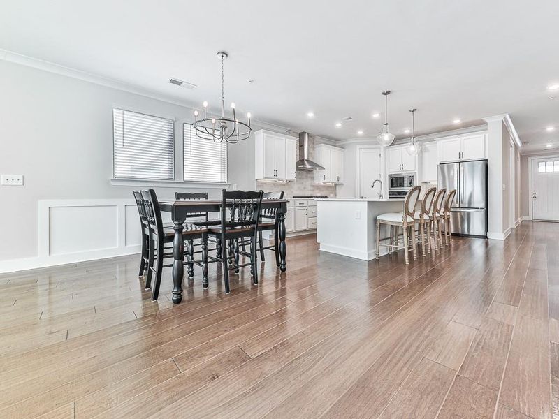 Furnished interior view inside a new home in Glenhaven at Ridgewalk, Woodstock (Image 16).