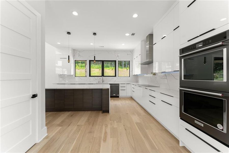 Furnished interior view inside a new home in , Hoschton (Image 2).