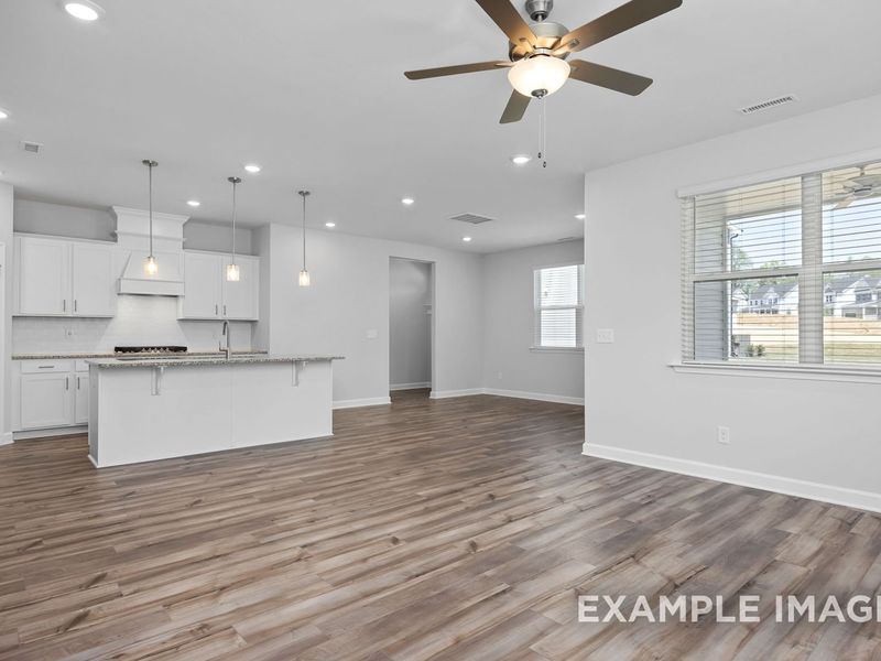 Representative unfurnished interior of a home built from the The Preston A by Davidson Homes LLC in Wellers Knoll, Lillington (Image 26). Representative unfurnished interior of a home built from the The Preston A by Davidson Homes LLC in Wellers Knoll, Lillington (Image 26).