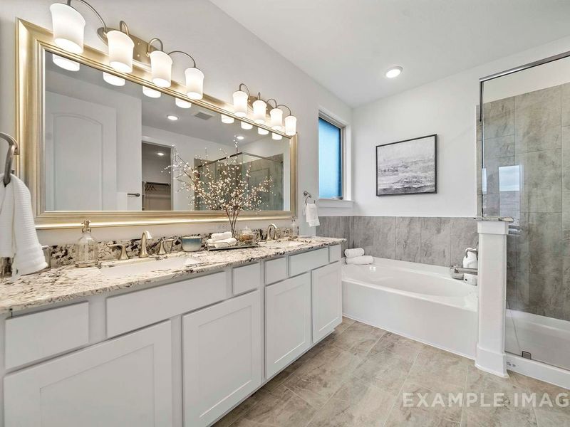 Representative furnished interior of a home built from the The Philip A with 3-Car Garage by Davidson Homes LLC in Lago Mar, Texas City (Image 12).