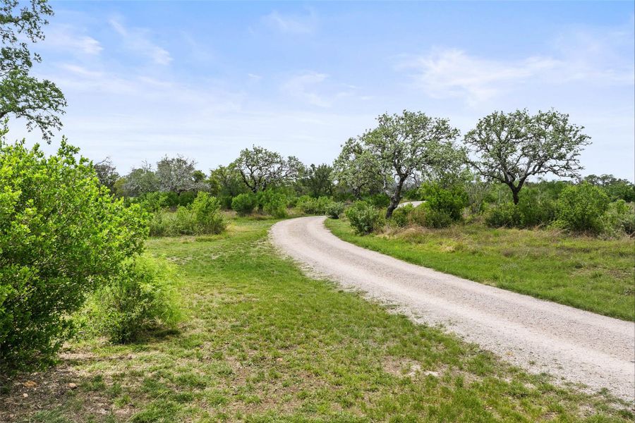 View of dirt / gravel road