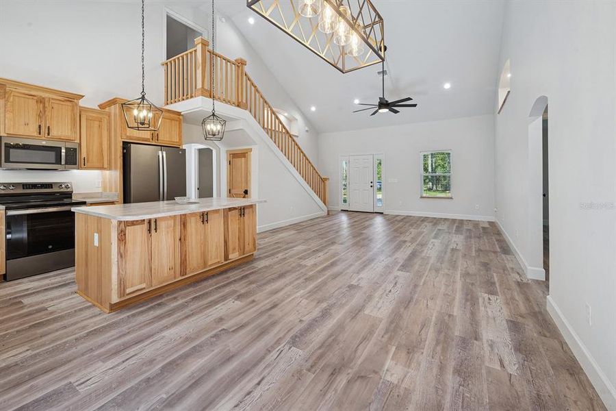 Furnished interior view inside a new home in , Bell (Image 13).