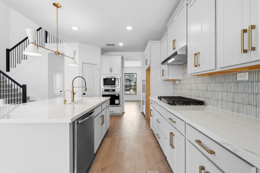 Furnished interior view inside a new home in Sienna 45', 50', Missouri City (Image 8).