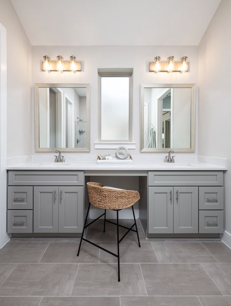 Representative furnished interior of a home built from the Mila by Tri Pointe Homes in Union Park, Little Elm (Image 10).