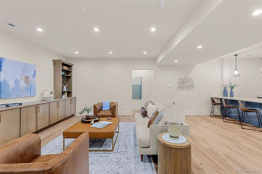 Furnished interior view inside a new home in , Greenwood Village (Image 11). Furnished interior view inside a new home in , Greenwood Village (Image 11).