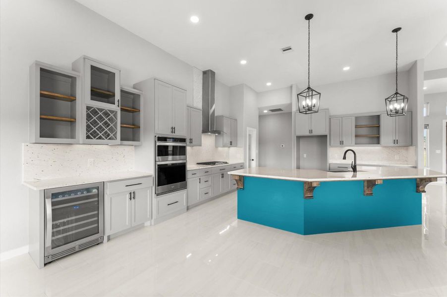 Furnished interior view inside a new home in , Rosharon (Image 9).