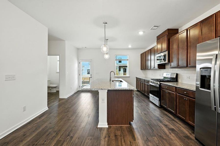 Furnished interior view inside a new home in Henson Square, Lawrenceville (Image 7). Furnished interior view inside a new home in Henson Square, Lawrenceville (Image 7).