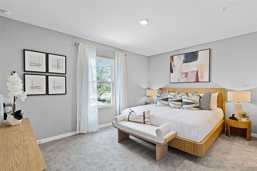 Furnished interior view inside a new home in Nona West, Orlando (Image 11).