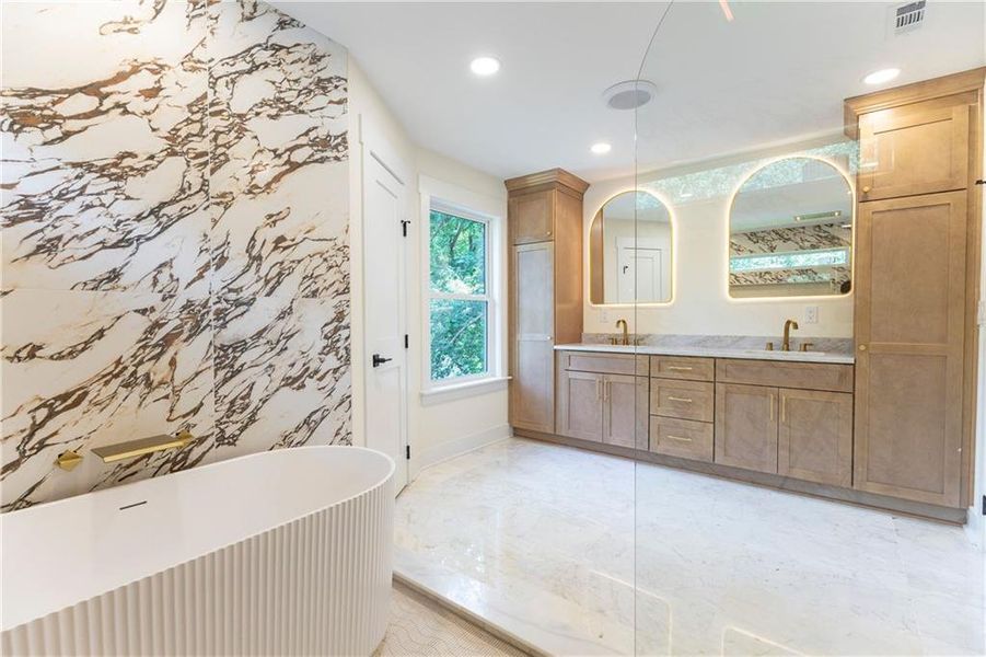 Furnished interior view inside a new home in , Peachtree Corners (Image 15).