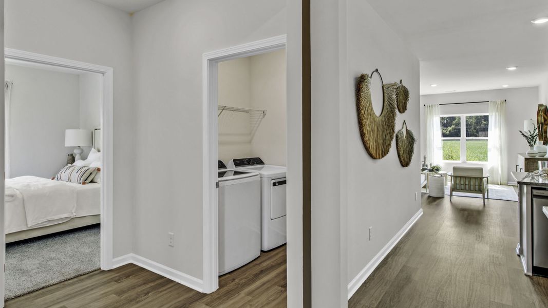 Furnished interior view inside a new home in Bailey Park, Fayetteville (Image 11).