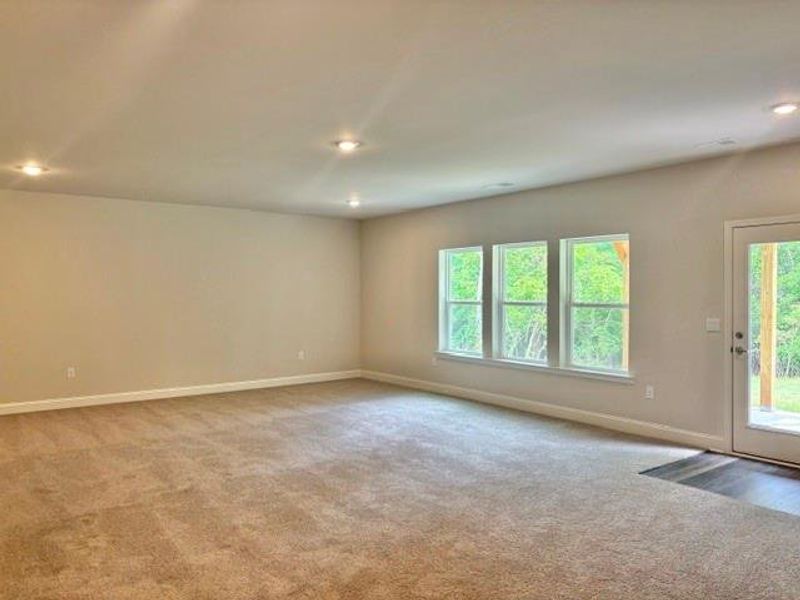 Spacious, unfurnished interior of a new home in Eagle Heights, Maysville (Image 18). Spacious, unfurnished interior of a new home in Eagle Heights, Maysville (Image 18).