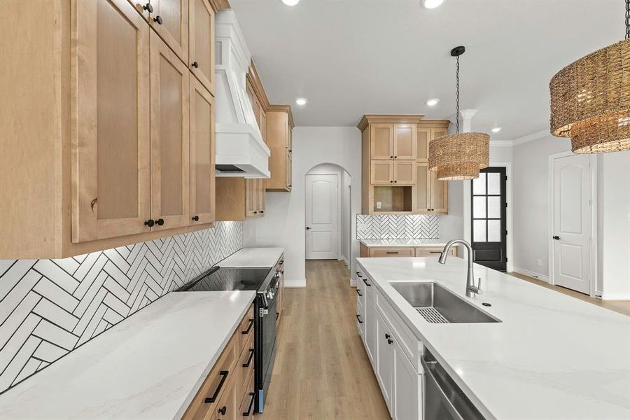 Furnished interior view inside a new home in , Waller (Image 12). Furnished interior view inside a new home in , Waller (Image 12).