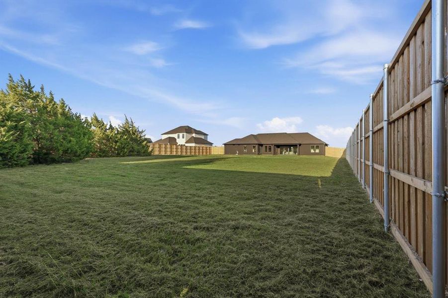 Exterior details and patio area of a home in , Red Oak (Image 26).
