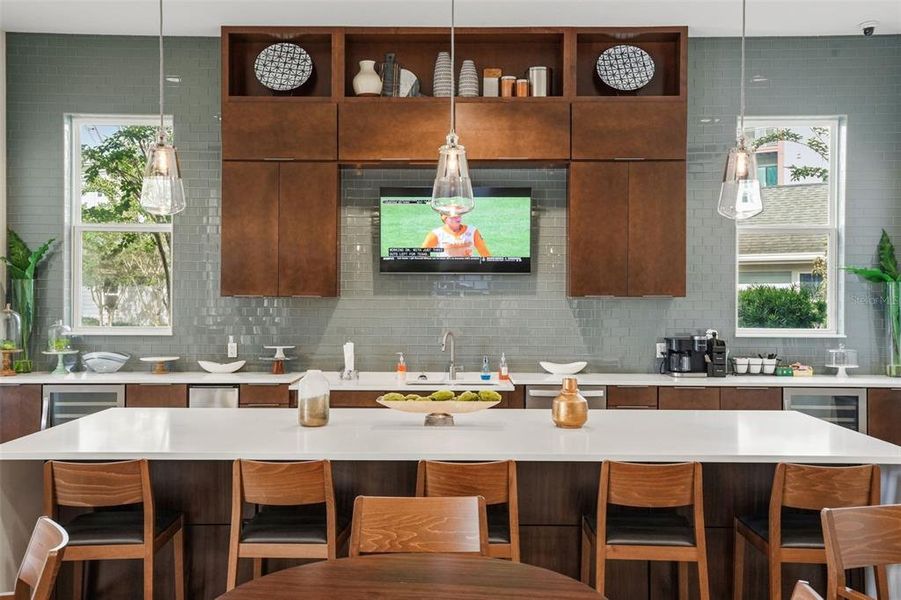 Furnished interior view inside a new home in Gatherings® of Lake Nona, Orlando (Image 23).