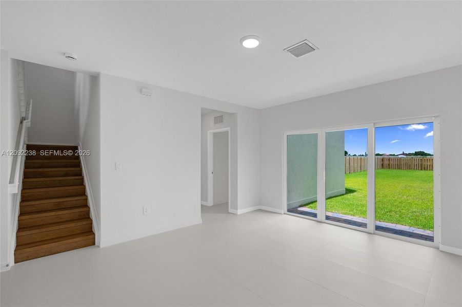 Spacious, unfurnished interior of a new home in , Miami (Image 12). Spacious, unfurnished interior of a new home in , Miami (Image 12).