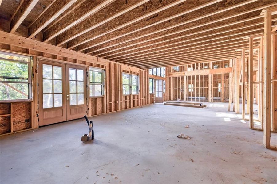 In-progress construction of a new home in , Monticello, GA (Image 26). In-progress construction of a new home in , Monticello, GA (Image 26).
