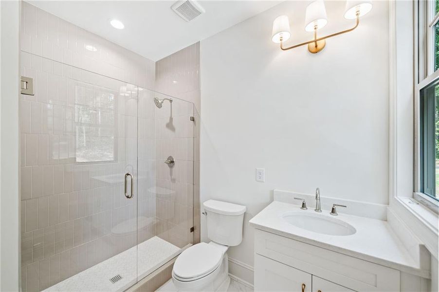 Furnished interior view inside a new home in , Holly Springs (Image 13). Furnished interior view inside a new home in , Holly Springs (Image 13).