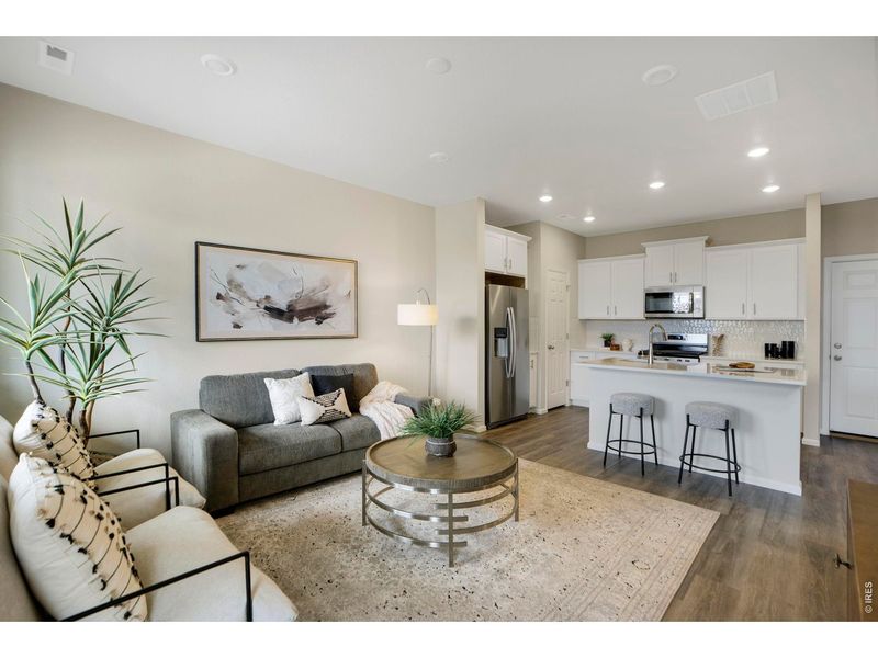 Furnished interior view inside a new home in , Broomfield (Image 15).