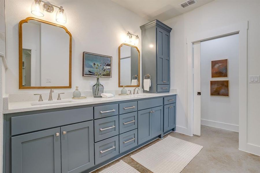 Furnished interior view inside a new home in , Granbury (Image 7).