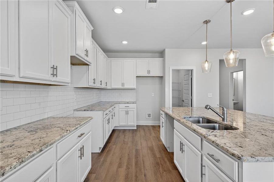 Furnished interior view inside a new home in Waters Edge, Mansfield (Image 8).
