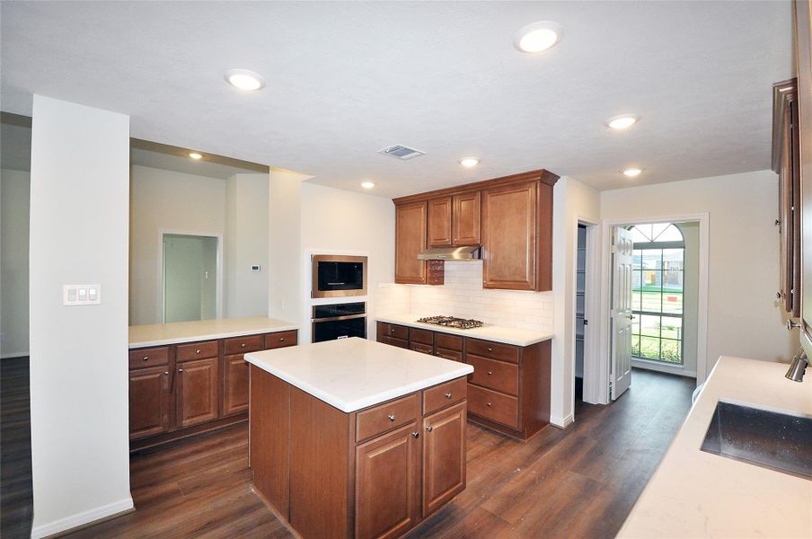 Furnished interior view inside a new home in , League City (Image 5).