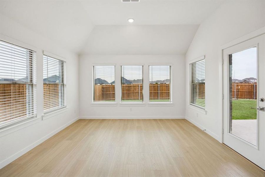 Dining Room in the Gilmour II home plan by Trophy Signature Homes – REPRESENTATIVE PHOTO