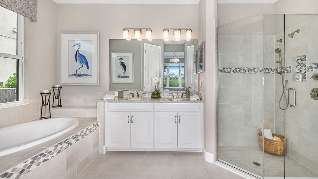 Representative furnished interior of a home built from the Saint Thomas by Taylor Morrison in Central Park, Port St. Lucie (Image 31).