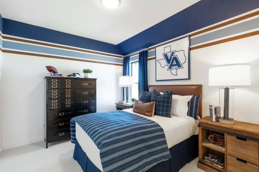 Representative Secondary Bedroom - some options shown Representative Secondary Bedroom - some options shown