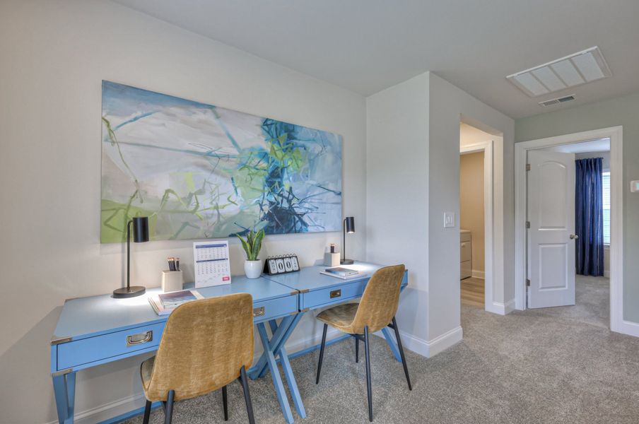 Furnished interior view inside a new home in Greystone - Ridge Series, Smyrna (Image 6).