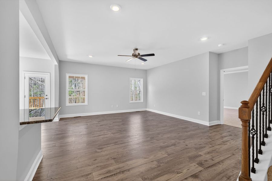 Spacious, unfurnished interior of a new home in Crystal Village, Albemarle (Image 13).