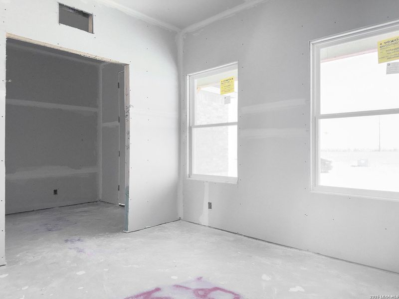 In-progress construction of a new home in Cordova Trails, Seguin, TX (Image 29).