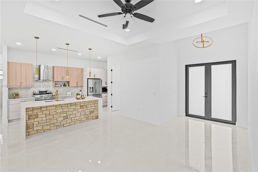 Furnished interior view inside a new home in , Lehigh Acres (Image 13). Furnished interior view inside a new home in , Lehigh Acres (Image 13).
