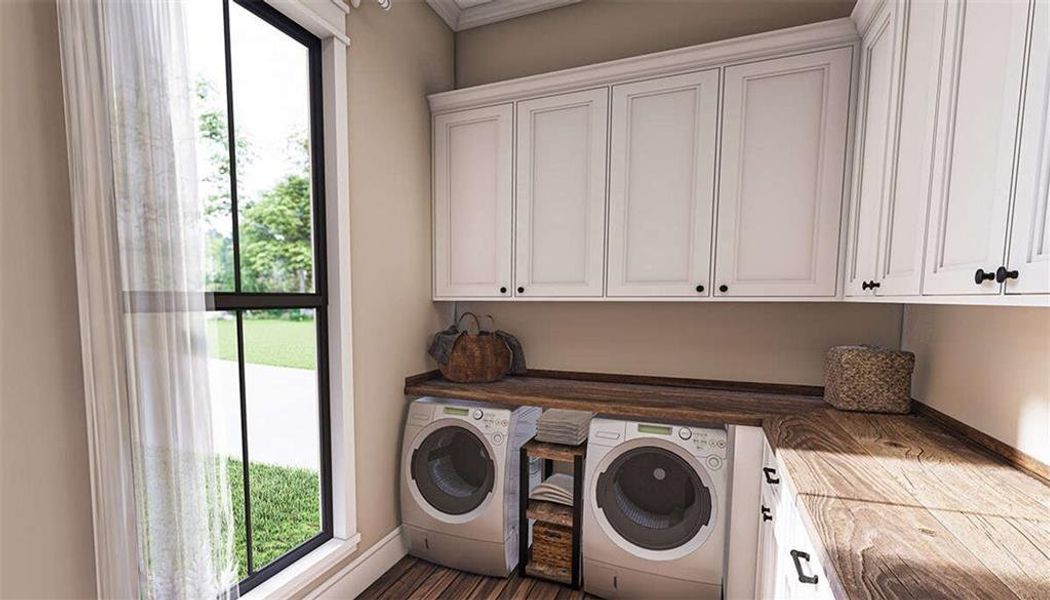 Furnished interior view inside a new home in , Maysville (Image 7).