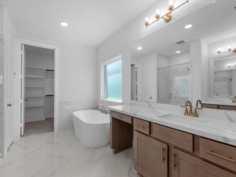 Furnished interior view inside a new home in Austin Point, Richmond (Image 8).