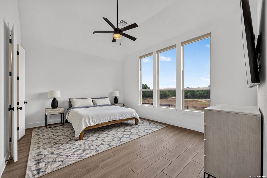 Furnished interior view inside a new home in Veramendi, New Braunfels (Image 19).