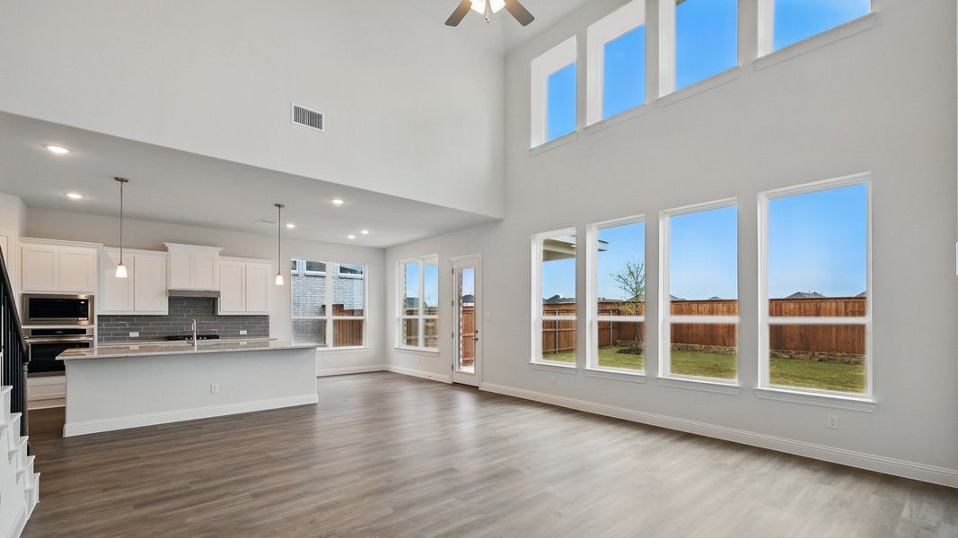 Representative furnished interior of a home built from the Brown by DRB Homes in Anna Ranch, Anna (Image 14).