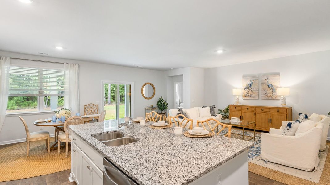 Furnished interior view inside a new home in Pine Hills at Cane Bay, Summerville (Image 12).