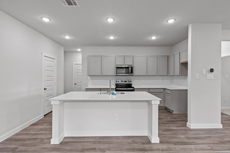 Furnished interior view inside a new home in Park Place, New Braunfels (Image 4).