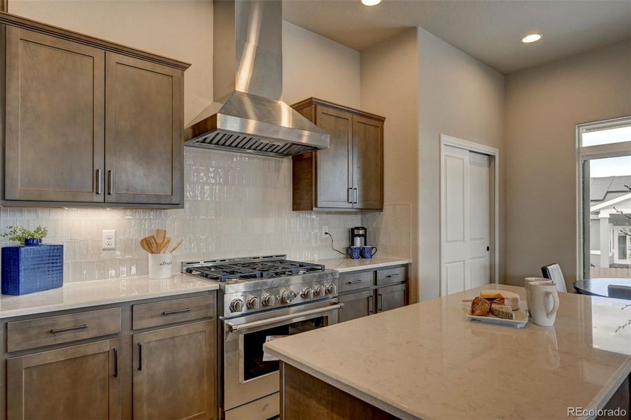 Furnished interior view inside a new home in , Colorado Springs (Image 11).