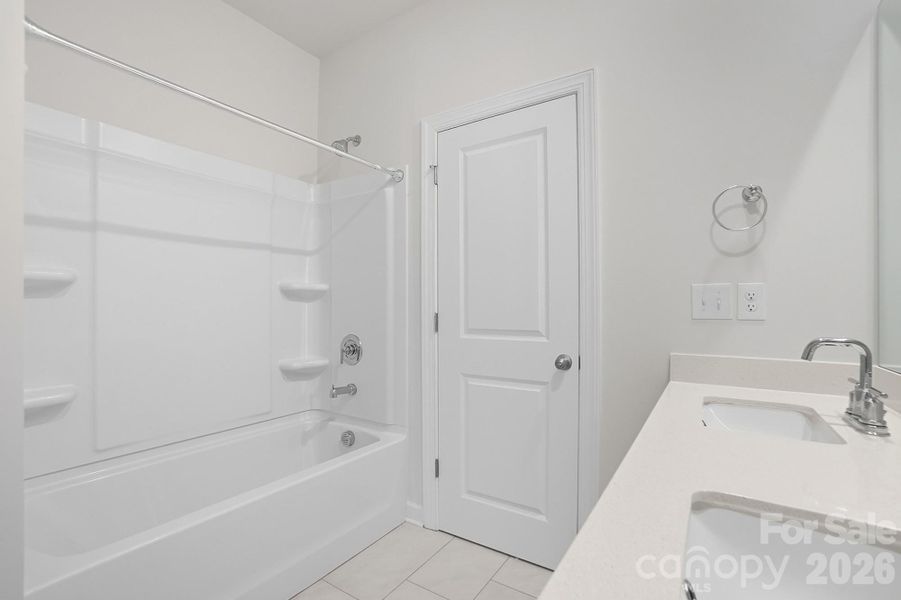 Furnished interior view inside a new home in Solena at the Vineyards II, Charlotte (Image 19).